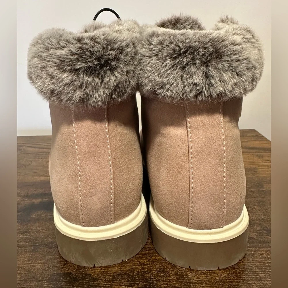 Thereabouts Little Girls London Pink Flat Heel Hiking Boots NWT Various …
